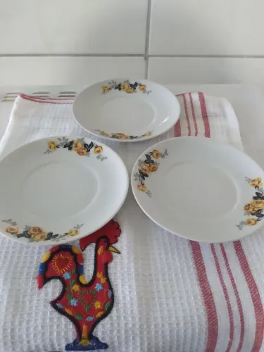 Pires de chá porcelana Real