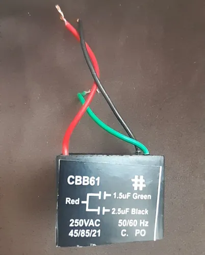 Vendo capacitor para ventilador teto