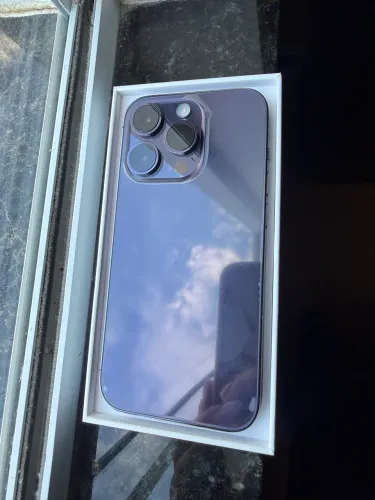 Iphone 14 Pro 256GB Deep Purple - IMPECÁVEL + 10