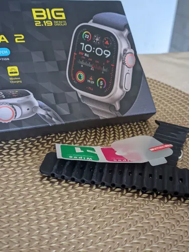 Vendo smartwatch t ultra 900 novo mais película protetora