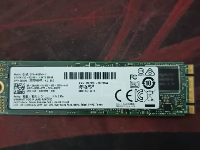 SSD 256gb