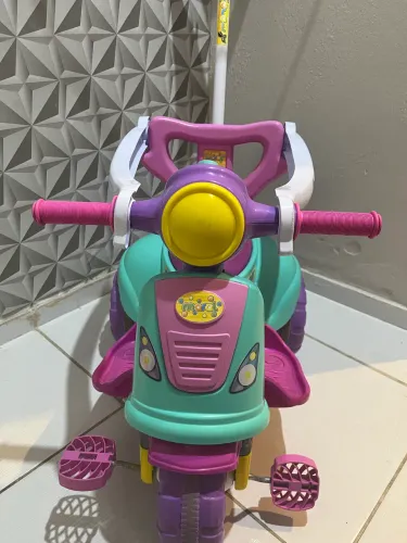 Triciclo Avespa Maral Pink Passeio e Pedal