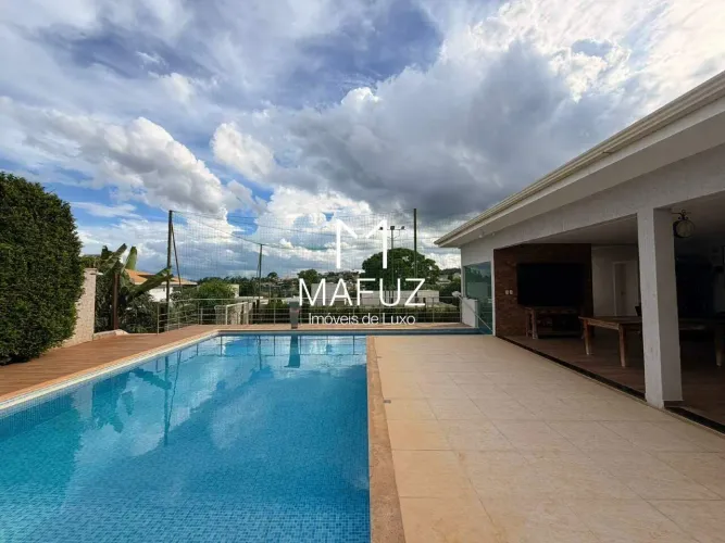 Casa em condomínio à venda, 5 quartos, 4 suítes, 2 vagas, Condomínio Sonho Verde - Lagoa S