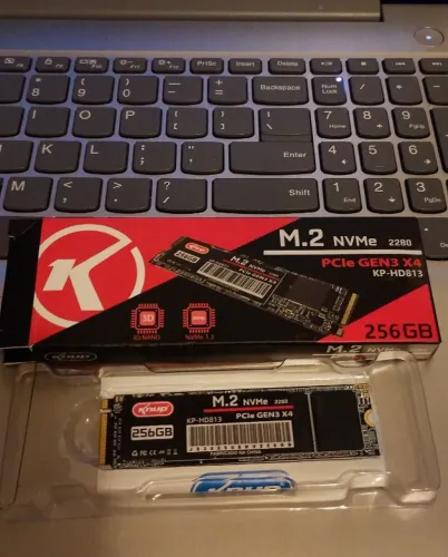 SSD NVME 256Gb - NOVO (Chamar no Whatsapp)