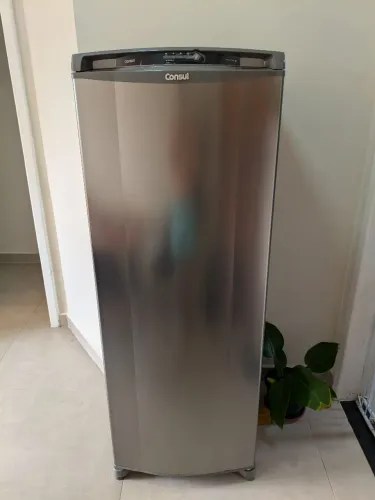Geladeira Consul Frost Free 342 Litros Cor Inox
