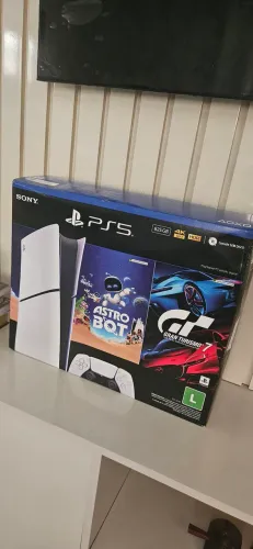 PS5 Novo Digital com 2 jogos Nota Fiscal