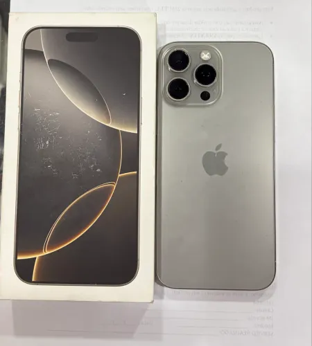 iPhone 16 PRO MAX 256GB TITANIUM c/ NF