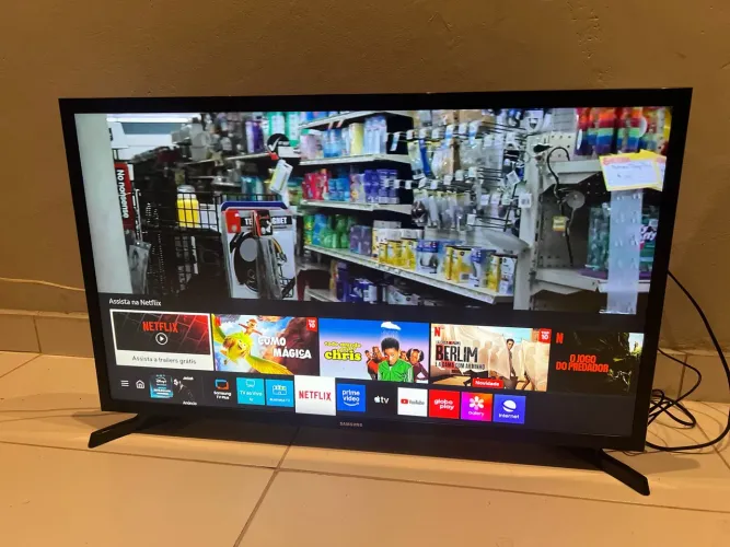 Tv smart Samsung 32 Tizen novinha