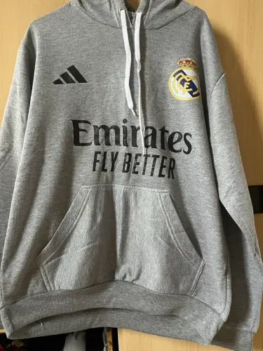 BLUSA DE MOLETOM DO REAL MADRID TM/G