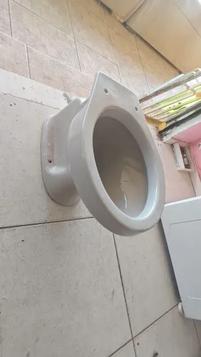 Vaso sanitário simples. 