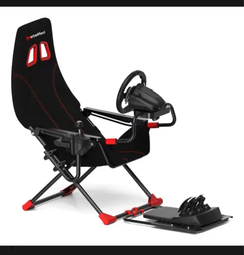 Cockpit Simulador Suporte Para Volante Gamer Metalred Fx6001