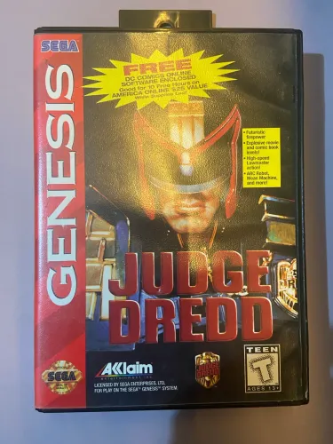 Jogo Mega Drive - Judge Dredd CIB