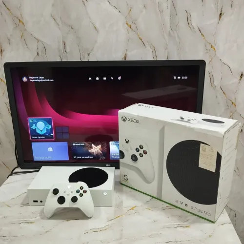 XBOX SÉRIES SÉRIES S SUPER NOVO COMPLETO