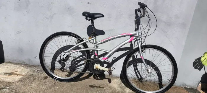 Vendo bicicleta Caloi 100 toda Shimano 21v relíquia 