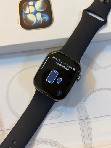 Apple Watch Série 11 46mm space grey com 9 meses de garantia Apple