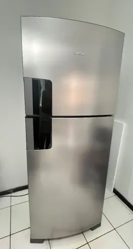 (no PIX R$ 2000) Geladeira Frost Free Duplex Consul 455 Litros Inox - CRM56MK
