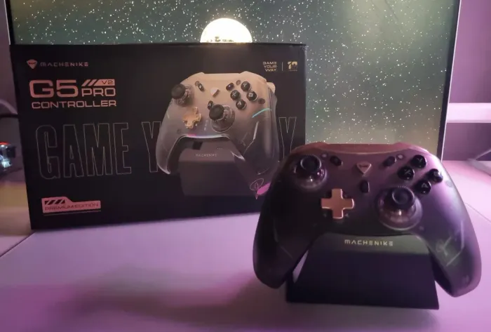 MACHENIKE G5 PRO V2 GOLD - CONTROLE GAMER PREMIUM