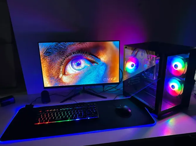 Vendo Pc Gamer Aquário Purple Edition Décima Geração