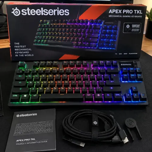 Teclado gamer Apex pro tkl gen3 magnético 