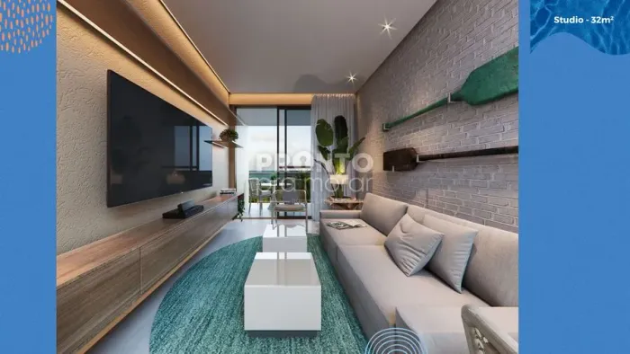 Flat com 1 quarto em Carneiros