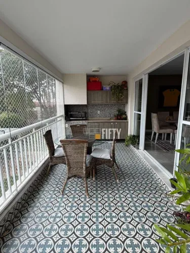 Apartamento com 3 dormitórios para alugar, 143 m² por R$ 14.260,00/mês - Santo Amaro - São