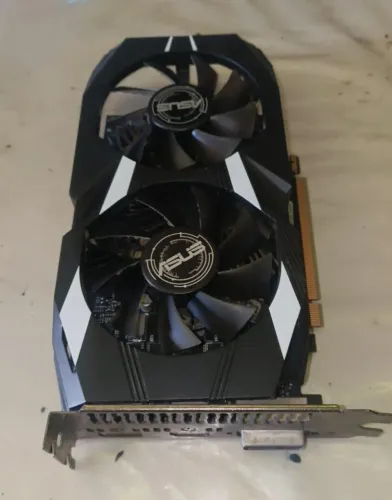 placa de video gtx 1650 4gb dando tela preta