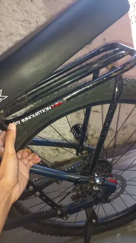Garupa 70kg Aro 29 + pedal apoio traseiro - Mobik + LBS 29