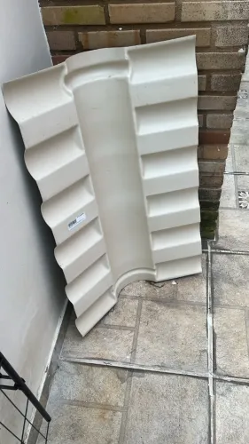 Cumeeira Telha PVC marfim