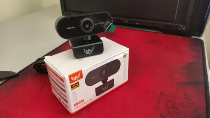 Hd Full 1080P Câmera Webcam Para Computador rotação 360°
