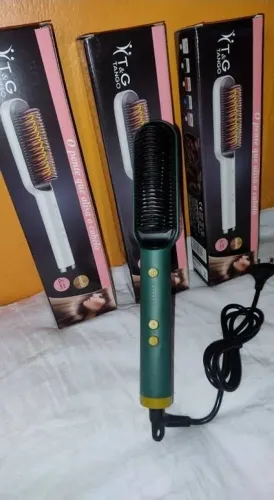 Escova Alisadora Hair 3 em 1 NOVA 