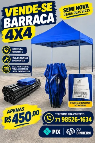 Tenda 4x4 m