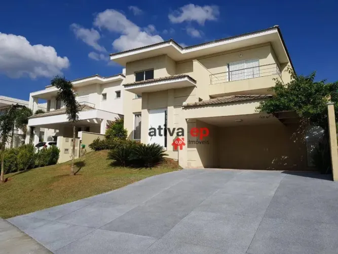Sobrado com 4 dormitórios à venda, 315 m² por R$ 2.580.000 - Condomínio Sapucaias - Campin