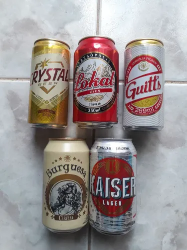 Latas para coleção
