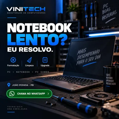 MANUTENÇÃO DE PC E NOTEBOOK