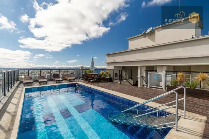 Apartamento MOBILIADO com 1 dormitório à venda, 45 m² por R$ 409.900 - Portão - Curitiba/P