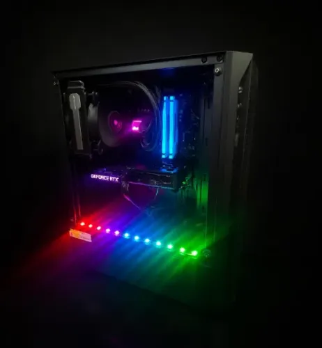 PC Gamer i7 10700 + RTX 3060 12GB | 16GB RGB + NVMe