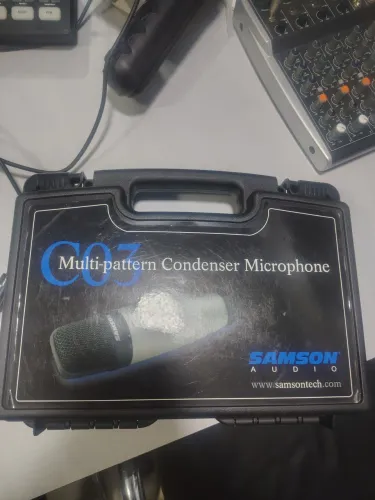 Microfone Samson C03 - Condensador Multi-Padrão