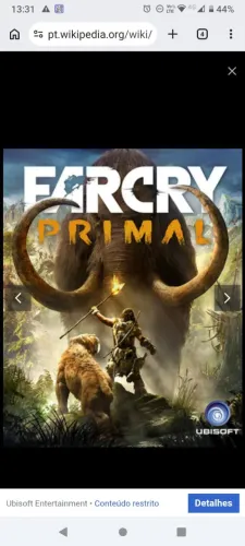 Jogo PS4 - FarCry Primal Game
