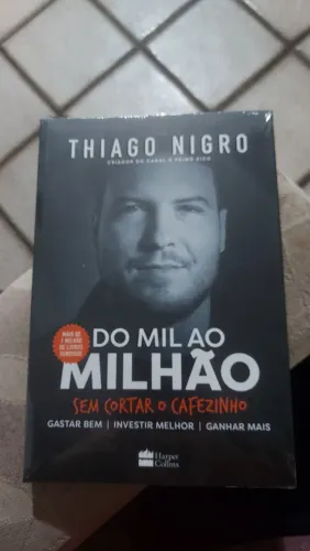 Livro do Mil ao Milhão LACRADO sem cortar o cafezinho - Thiago Nigro
