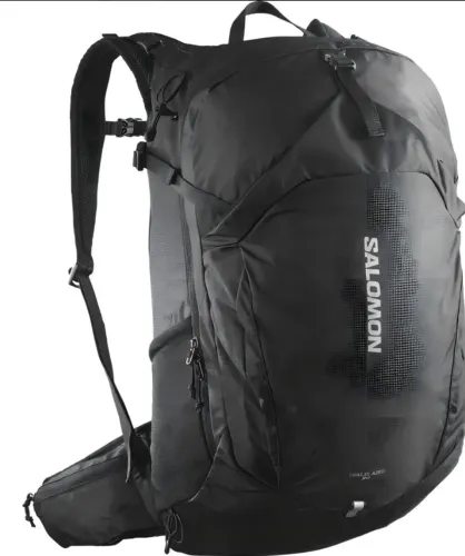 Mochila Salomon Trailblazer 30 Ii Hiking Daypack Cor Preto
