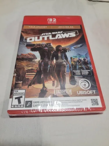 Star Wars Outlaws lacrado Nintendo Switch 2