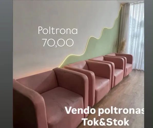 Poltronas Tok&Stok - R$ 70 cada