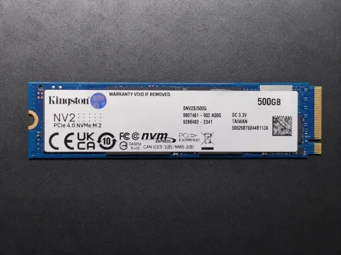 SSD NVMe Kingston NV2 500GB M.2 Alta Velocidade