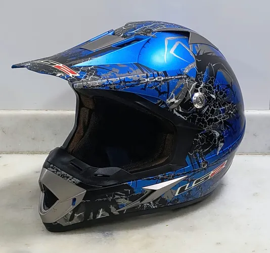 Capacete Ls2 Phobia Cross Tamanho 58 - Em Perfeito Estado