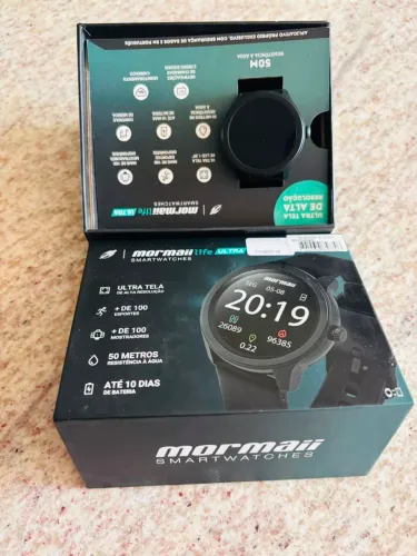 Relógio Mormaii smartwatch molifeira8p novo