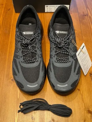 tênis adidas adizero aruku 100% original com nf de compra do japão novo n° 42 preto