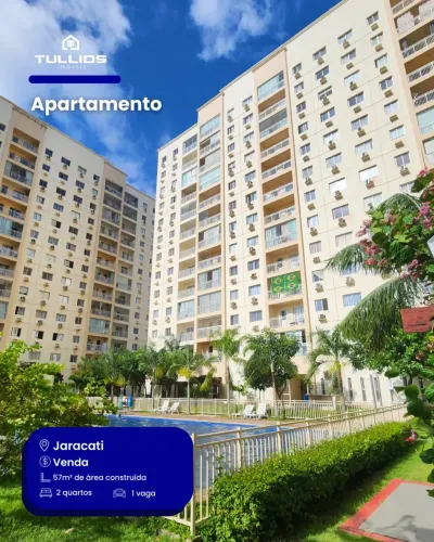 Pleno ao lado do São Luís Shopping em condominío Clube 2 quartos