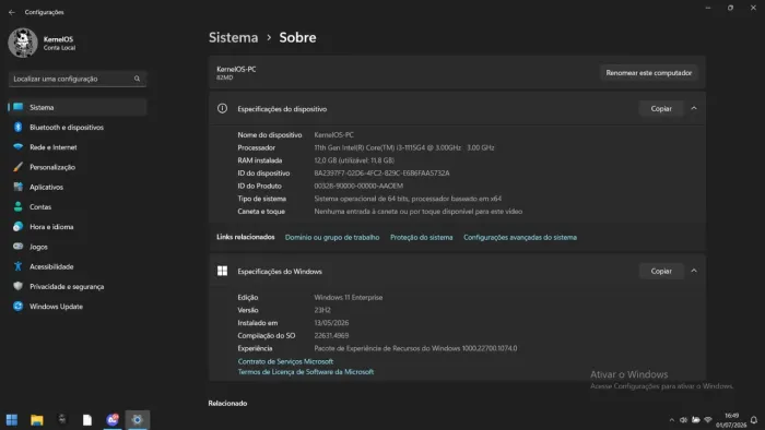 Notebook Lenovo Ideapad 3