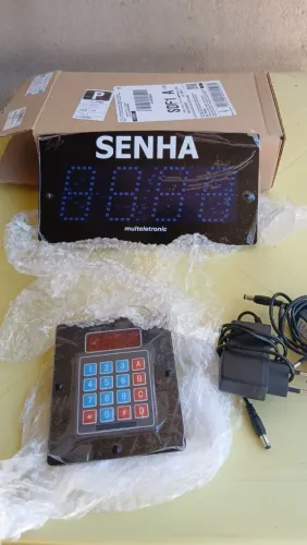 PAINEL DE SENHA + MAQUINA DE NOTAS