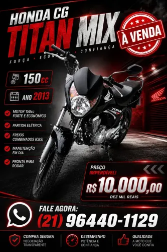 Honda Titan mix 150 2013